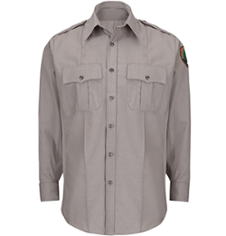 Men's Long Sleeve New Dimension Plus Service Dress Shirt | outsideNPS